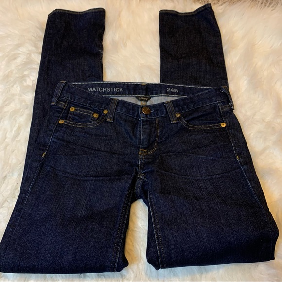J. Crew MatchStick Dark Wash Jeans - Picture 5 of 6